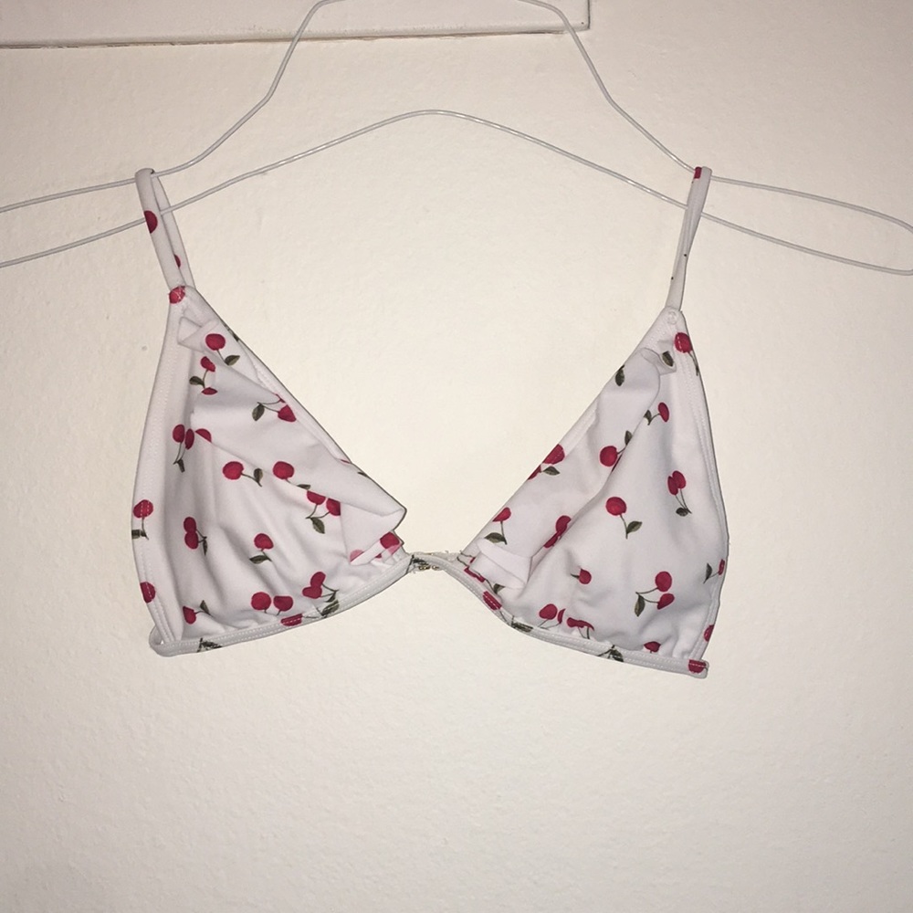 Cherry bikini top